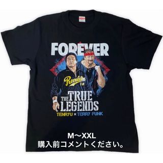 ユナイテッドアスレ(UnitedAthle)のテリー・ファンク 全日本プロレス Tシャツ 天龍源一郎 長州力 ジャイアント馬場(Tシャツ/カットソー(半袖/袖なし))