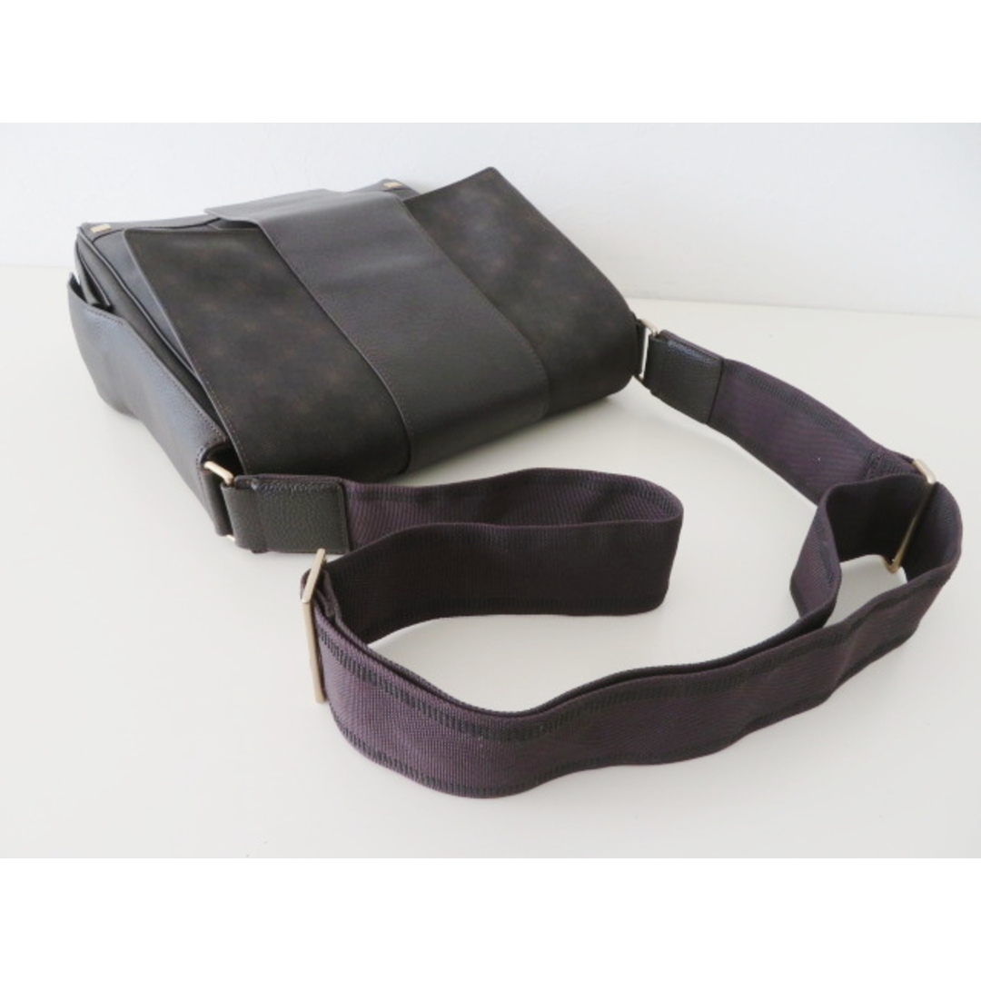 Dunhill - S09 dunhill 総柄 PVC/レザー メッセンジャーバッグの通販
