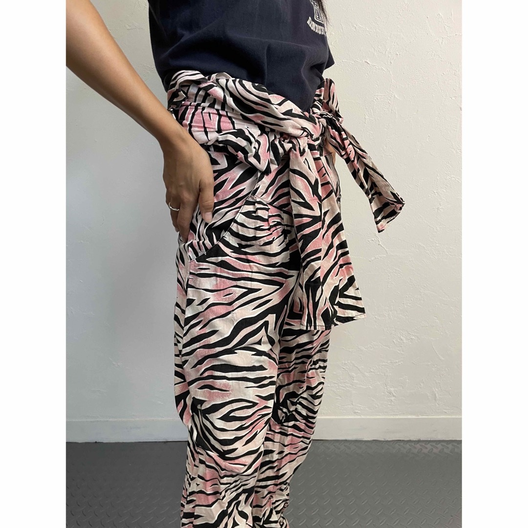 vintage zebra jumpsuit レディースのパンツ(オールインワン)の商品写真