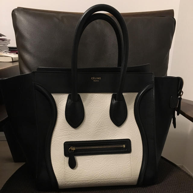 [美品】CELINE セリーヌ ラゲージ マイクロ  黒