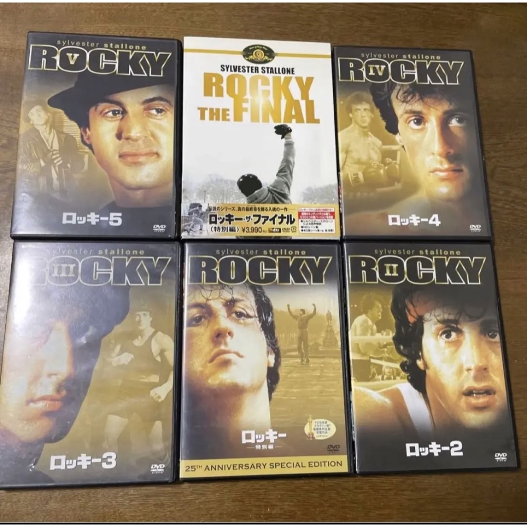 外国映画ロッキーDVD、完結セットです！！