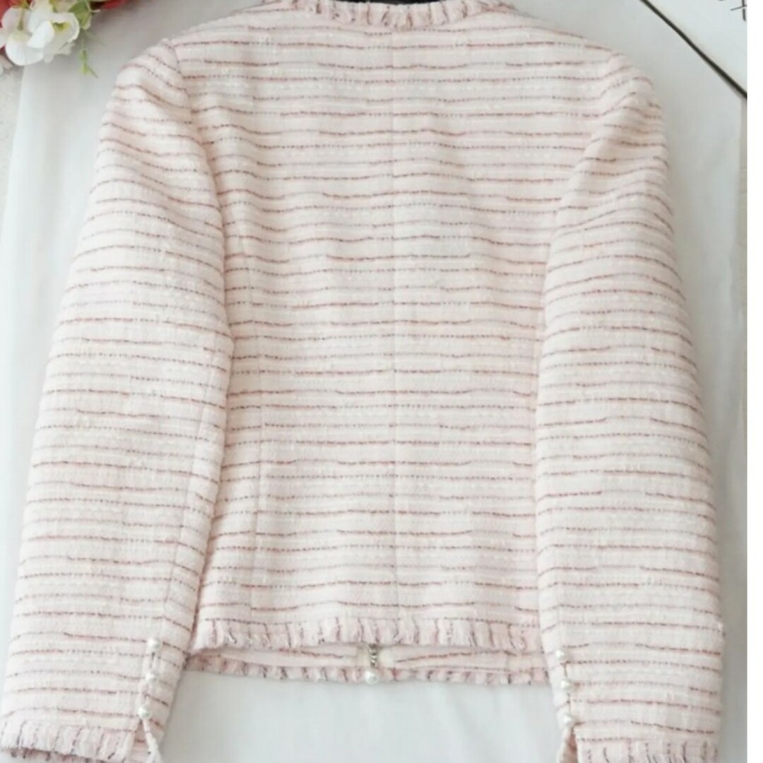 極美品♡ルネ♡ノーカラージャケット