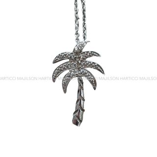 【超希少・完売品】PALM TREE CREW NECKLACE SILVER