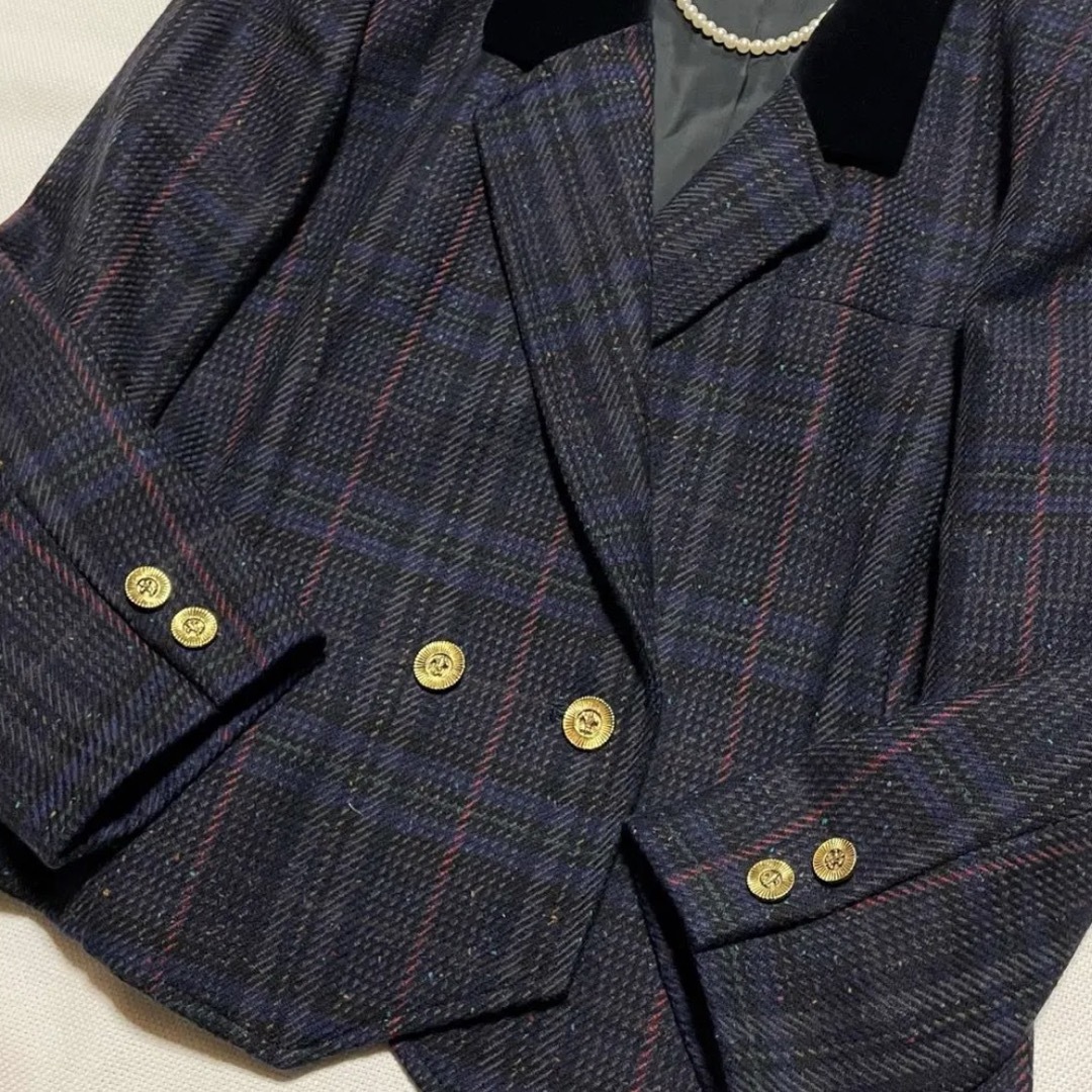 leilian - 極美品 レリアン 大きいサイズ 高級 イタリア製 ツイード