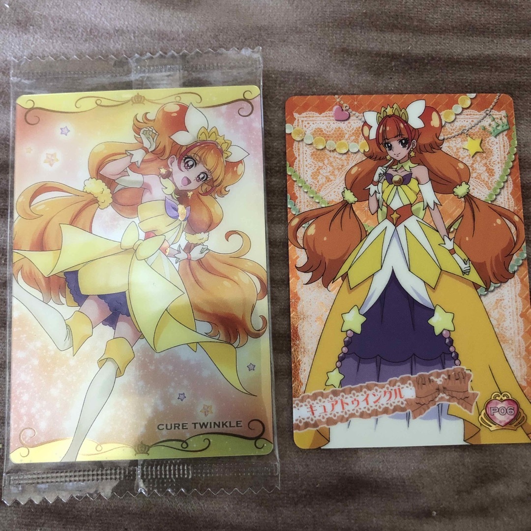 プリンセスプリキュア キュアトゥインクル ウエハース カードの通販 by