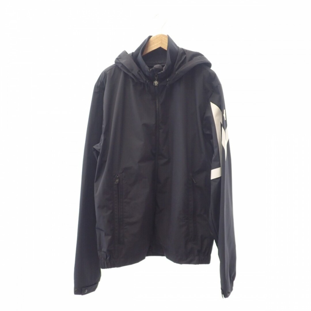 【Aランク】Moncler モンクレール FETUQUE ジップアップパーカー ジャケット ウインドブレーカー H20911A00152 54A91 ネイビー #3 メンズ【ISEYA】約48cm袖丈