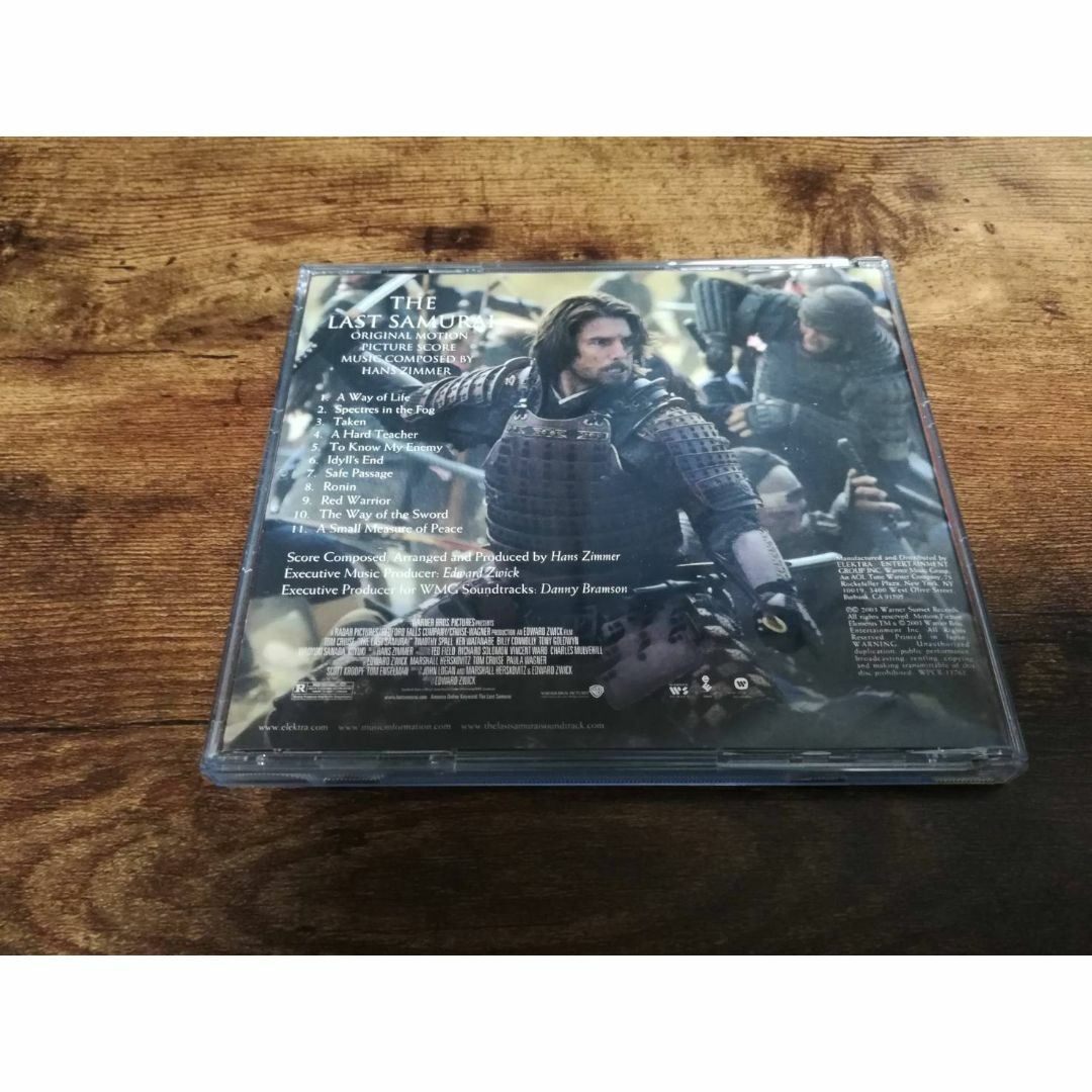 映画サントラCD「ラストサムライ」トム・クルーズ ハンス・ジマー渡辺謙● エンタメ/ホビーのCD(映画音楽)の商品写真