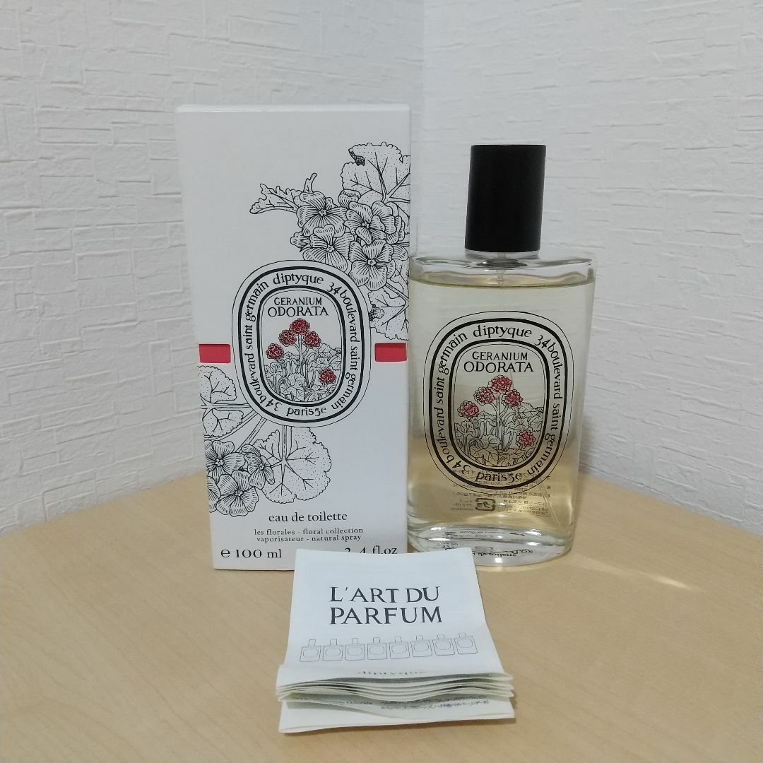 diptyque(ディプティック)のディプティック   ゼラニウム オドラタ  オードトワレ  100ml コスメ/美容のメイク道具/ケアグッズ(ボトル・ケース・携帯小物)の商品写真