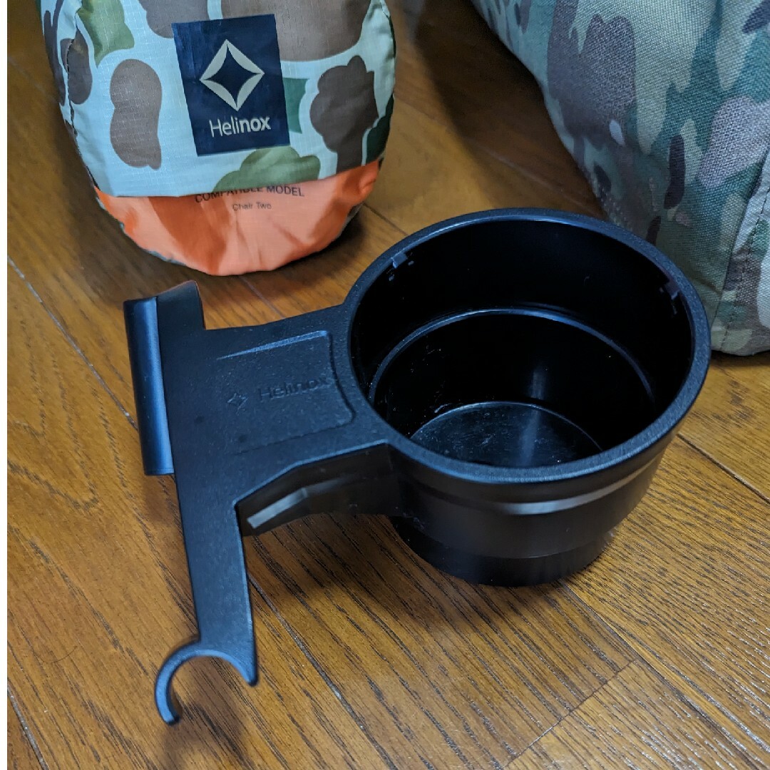 ヘリノックス チェアツー マルチカム シートウォーマー ドリンクホルダー