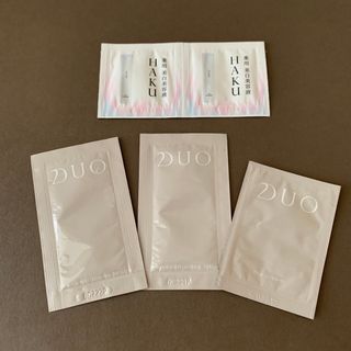 シセイドウ(SHISEIDO (資生堂))の化粧品サンプル　資生堂HAKU / DUO(サンプル/トライアルキット)