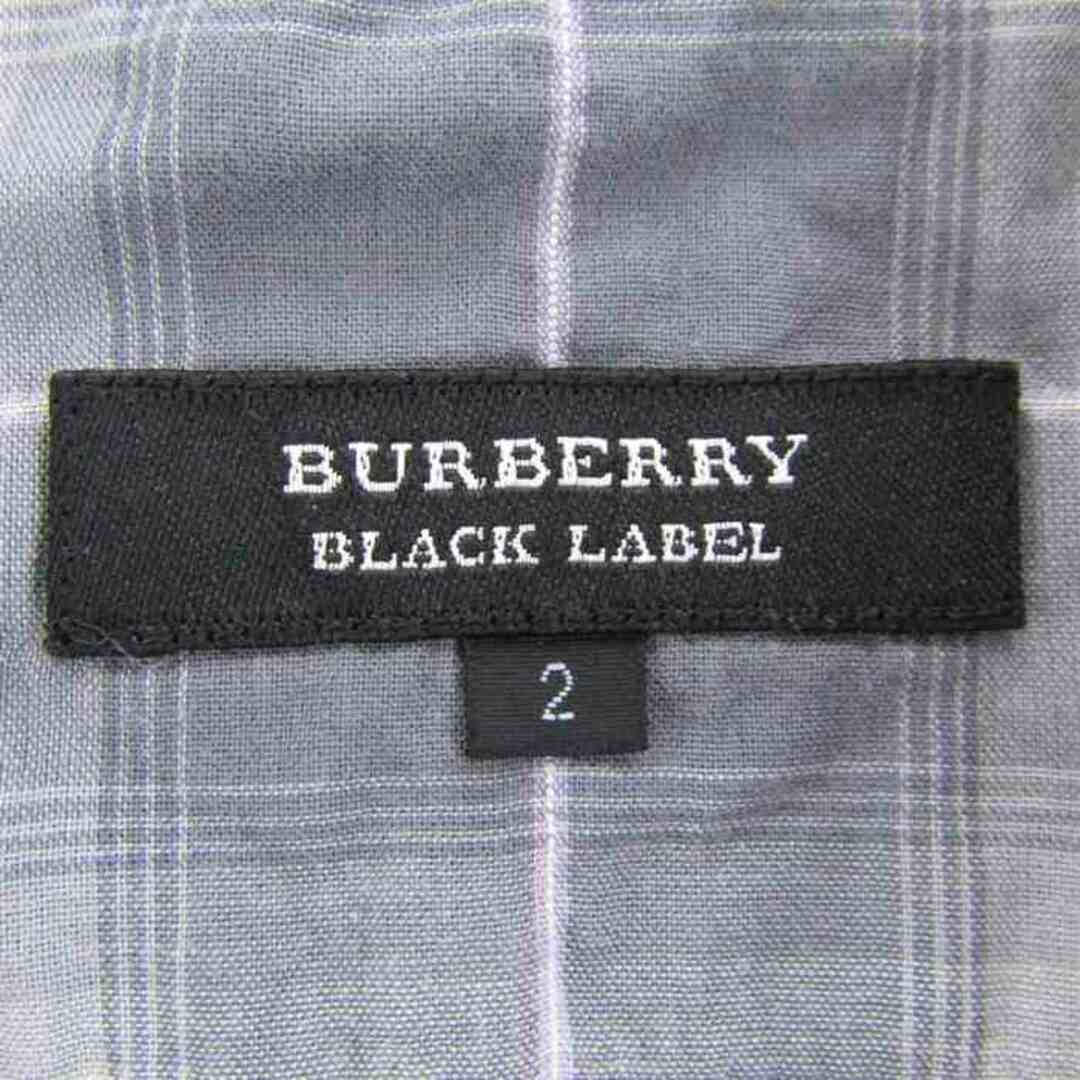 BURBERRY BLACK LABEL   バーバリーブラックレーベル 半袖シャツ