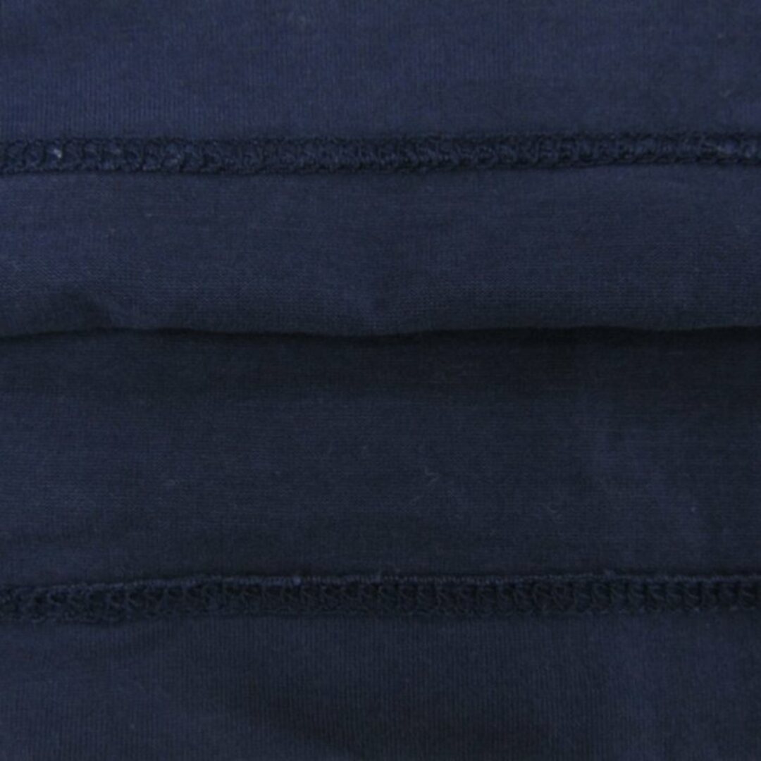 ブラックレーベル 半袖Tシャツ ロゴ コットン100% トップス メンズ Mサイズ ネイビー BLACK LABEL