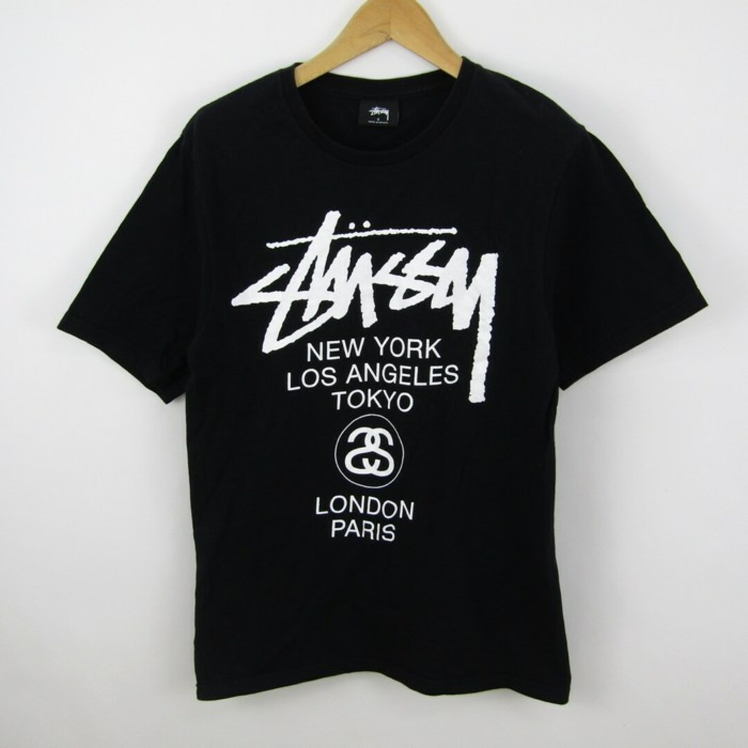 STUSSY - ステューシー 半袖Tシャツ ロゴ コットン100% トップス