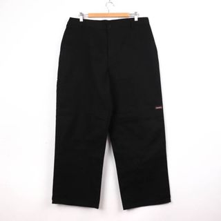 ディッキーズ(Dickies)のディッキーズ ワークパンツ ダブルニー ボトムス アメリカ古着 黒 メンズ 36×30サイズ ブラック Dickies(その他)