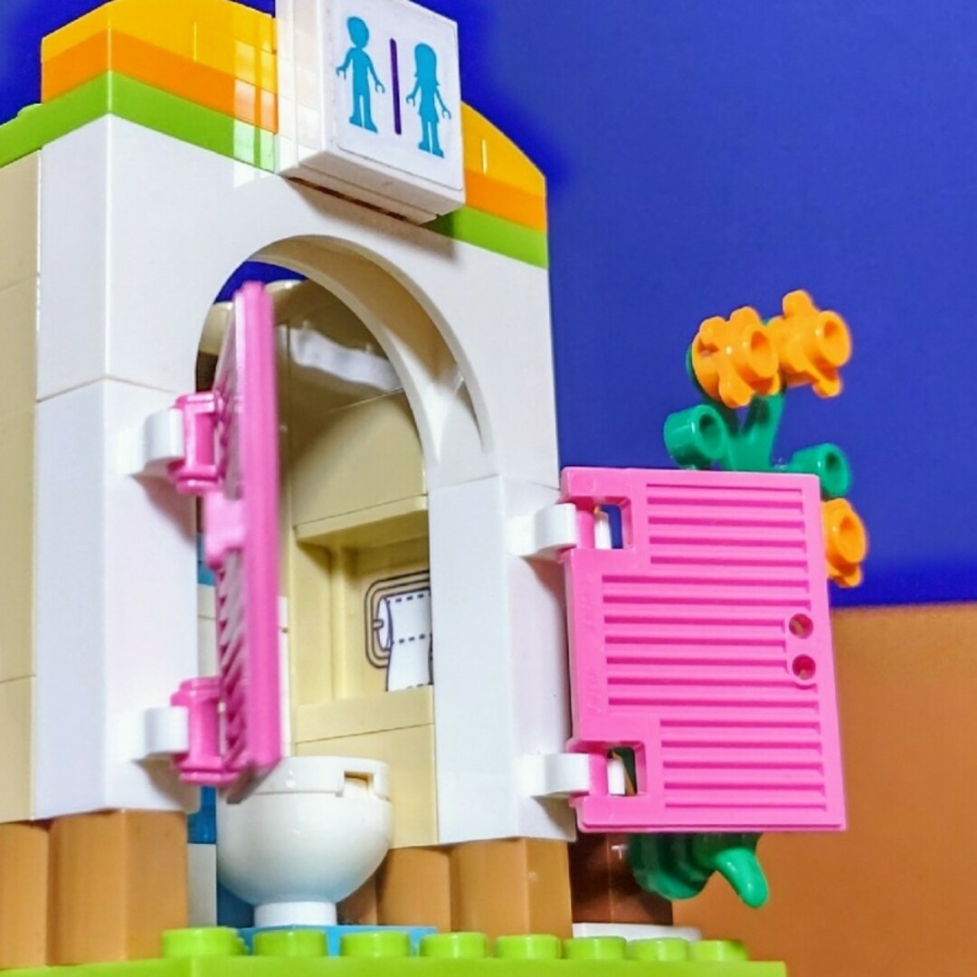 Lego(レゴ)のレゴ★フレンズ 情景セット お手洗い 人気 激レア エンタメ/ホビーのおもちゃ/ぬいぐるみ(キャラクターグッズ)の商品写真