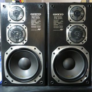 ONKYO PS-F33 スピーカー ウーファー搭載の 大型3ウェイスピーカー