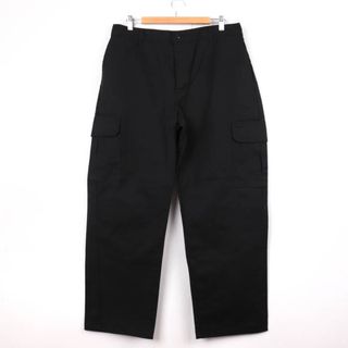 ディッキーズ(Dickies)のディッキーズ ワークパンツ カーゴパンツ ロゴ ボトムス アメリカ古着 黒 メンズ 36×30サイズ ブラック Dickies(ワークパンツ/カーゴパンツ)