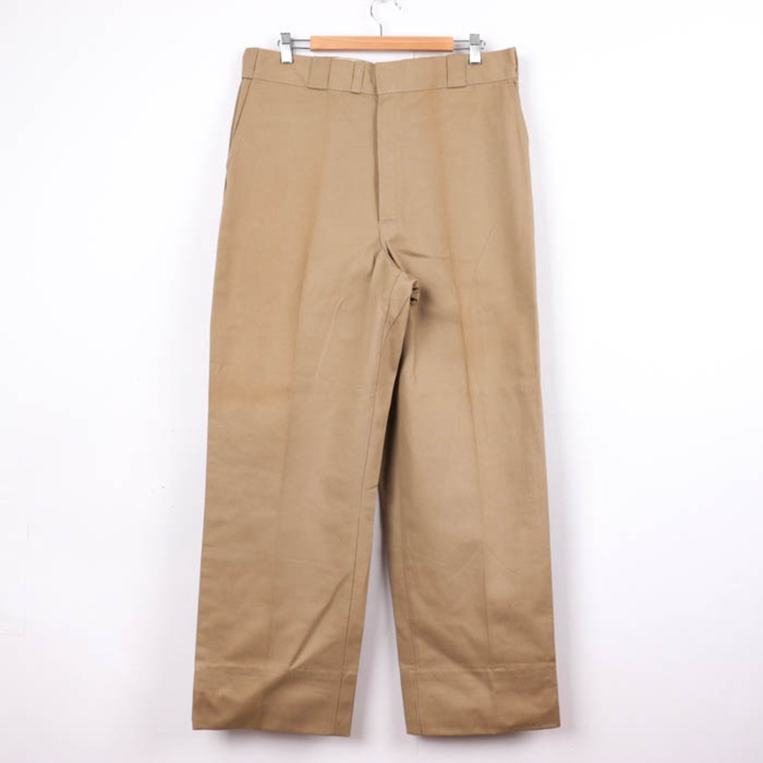 新品未使用 size:34×32 Dickies ダブルニー ベージュ