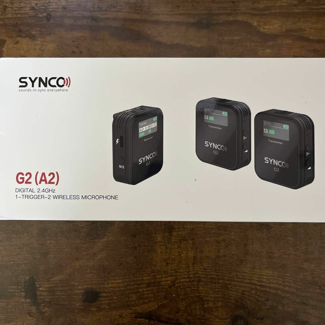 ワイヤレスマイク, SYNCO G2(A2) 送信機2台&受信機1台 | www