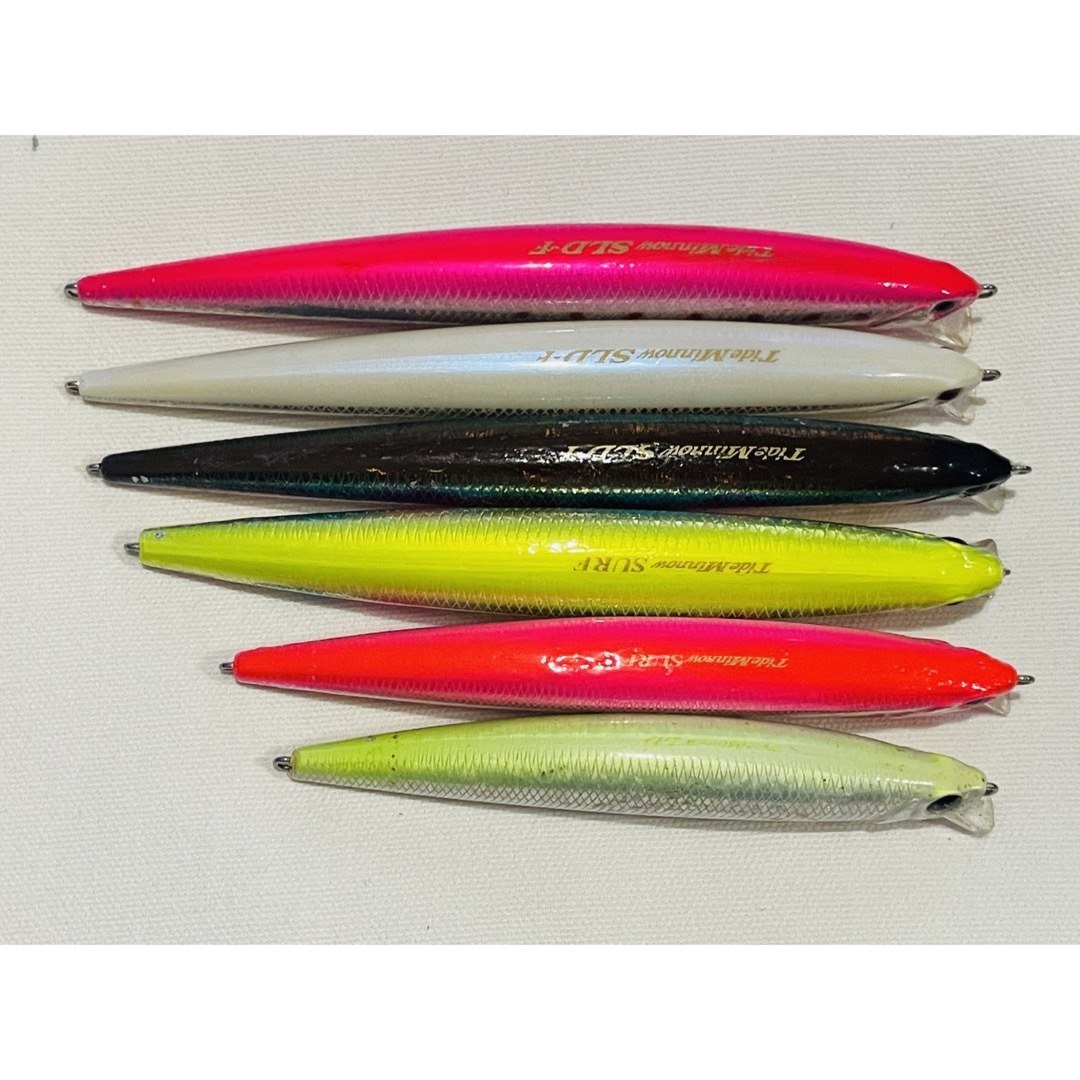 SHIMANO(シマノ)のシーバス ルアー 6点 フックカバー&ケース付 Tide Minnow DUO スポーツ/アウトドアのフィッシング(ルアー用品)の商品写真