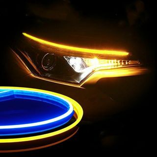 シーケンシャルLEDテープ 流れるウィンカー 新型 60cm 2本1セット シリ(汎用パーツ)