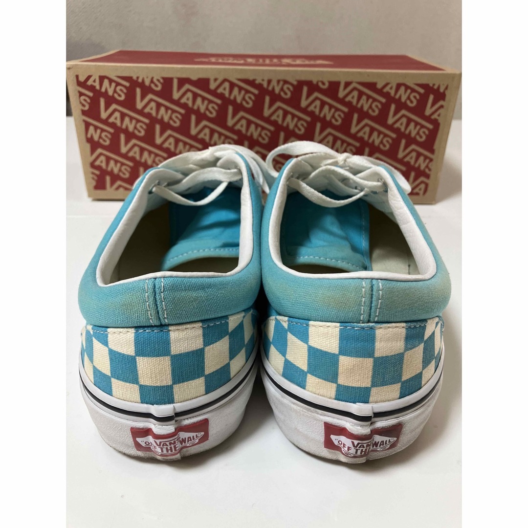 VANS(ヴァンズ)のロンハーマン RHC ERA エラ チェッカーフラッグ  水色 ライトブルー メンズの靴/シューズ(スニーカー)の商品写真