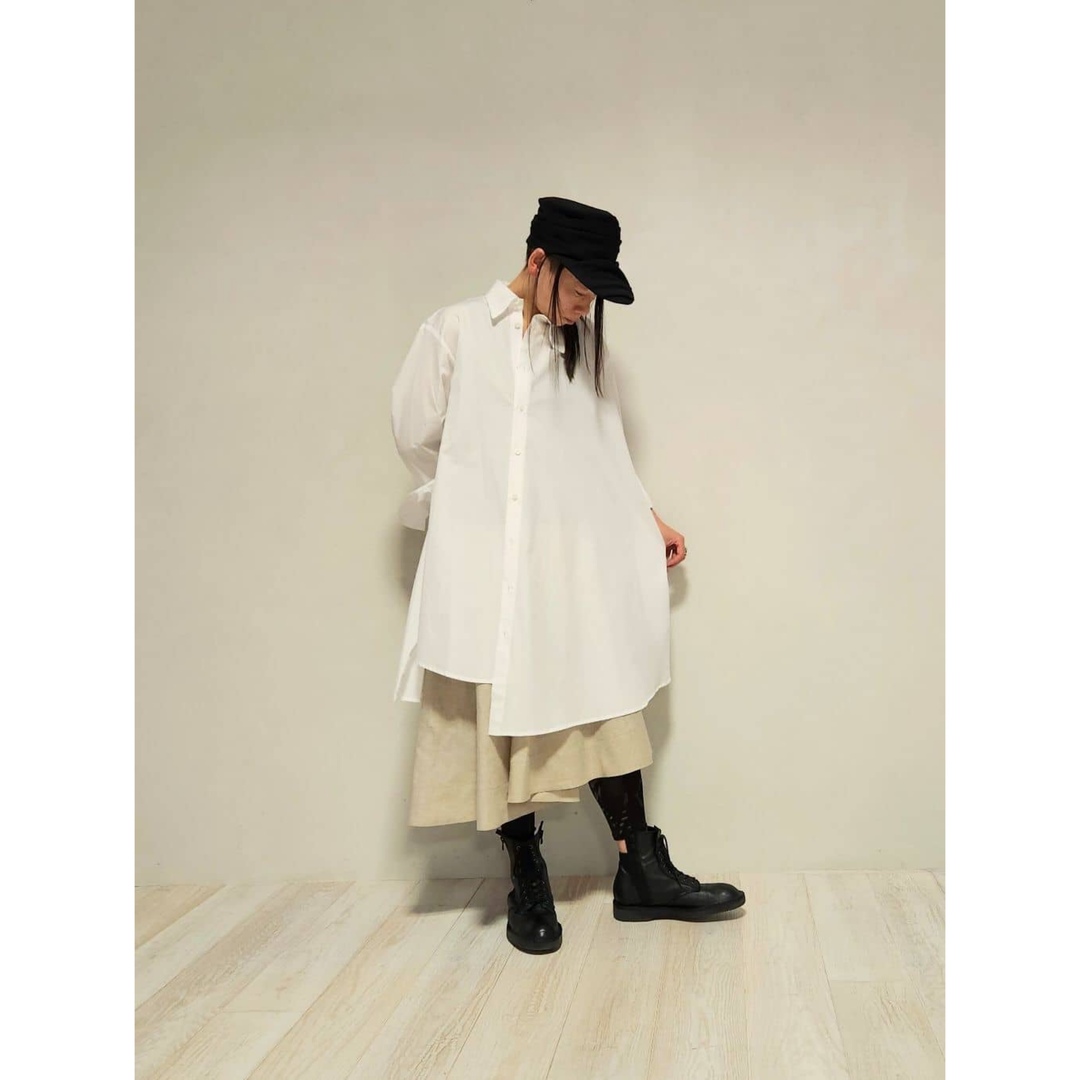 Yohji Yamamoto(ヨウジヤマモト)のYohji Yamamoto ヨウジヤマモト　ギャバジン　ワークキャップ レディースの帽子(キャスケット)の商品写真