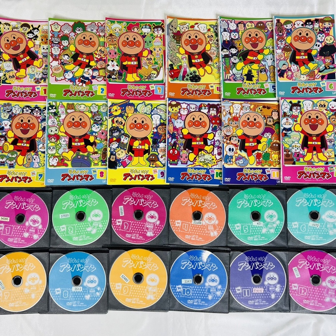 大人気 アンパンマン '14 DVD 全12巻セット - キッズ/ファミリー