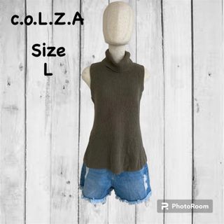 ハニーズ(HONEYS)の【C.O.L.Z.A】ハニーズ ダメージデニム ショートパンツ 薄い色 Lサイズ(ショートパンツ)