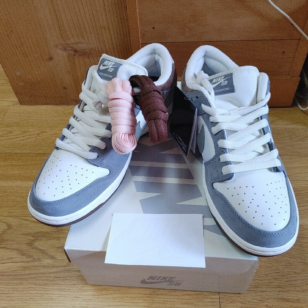 NIKE   堀米 雄斗× Nike SB Dunk Low Pro QS Wolf Greyの通販 by REC's