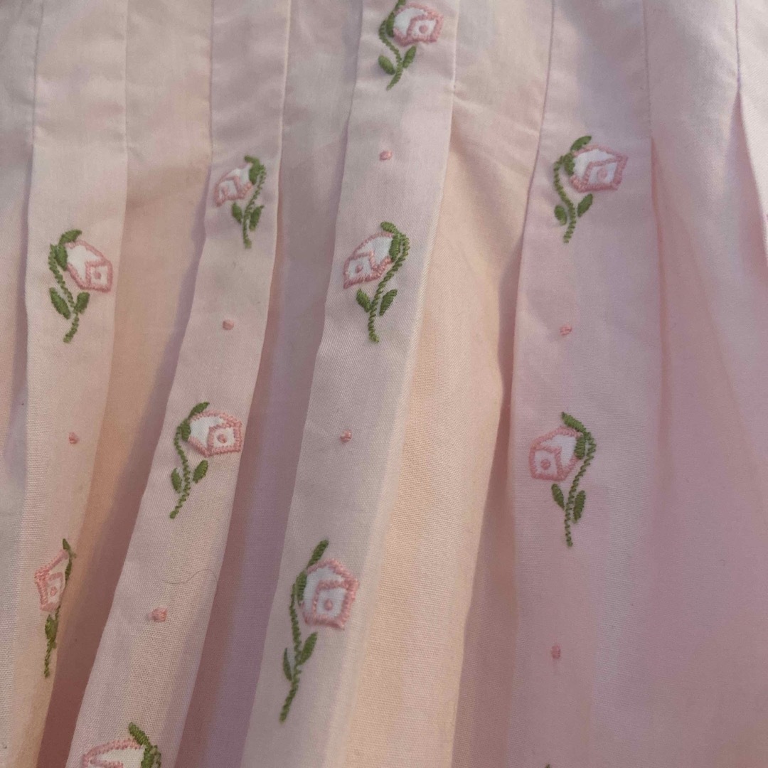 ヴィンテージ　ドレス キッズ/ベビー/マタニティのベビー服(~85cm)(セレモニードレス/スーツ)の商品写真