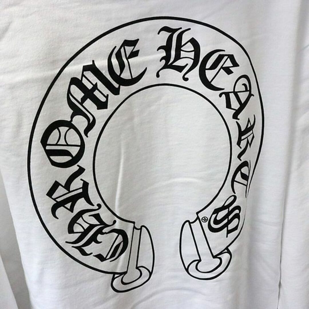 新品Chrome Hearts クロムハーツ パーカー 白 L