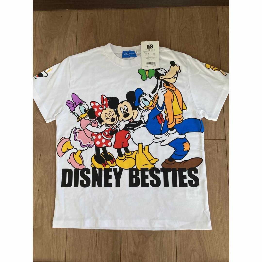 Disney(ディズニー)の新品未使用　ディズニーTシャツ　140cm キッズ/ベビー/マタニティのキッズ服男の子用(90cm~)(Tシャツ/カットソー)の商品写真