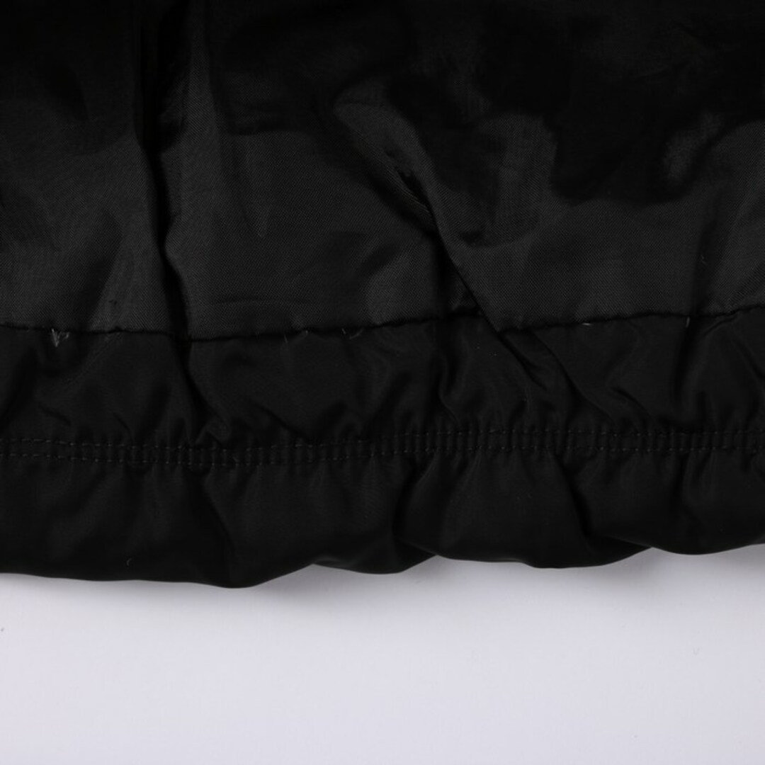ディスコ―ト ダウンジャケット ダウンコート ショート丈 比翼 フード 無地 アウター 黒 レディース Mサイズ ブラック Discoat 3