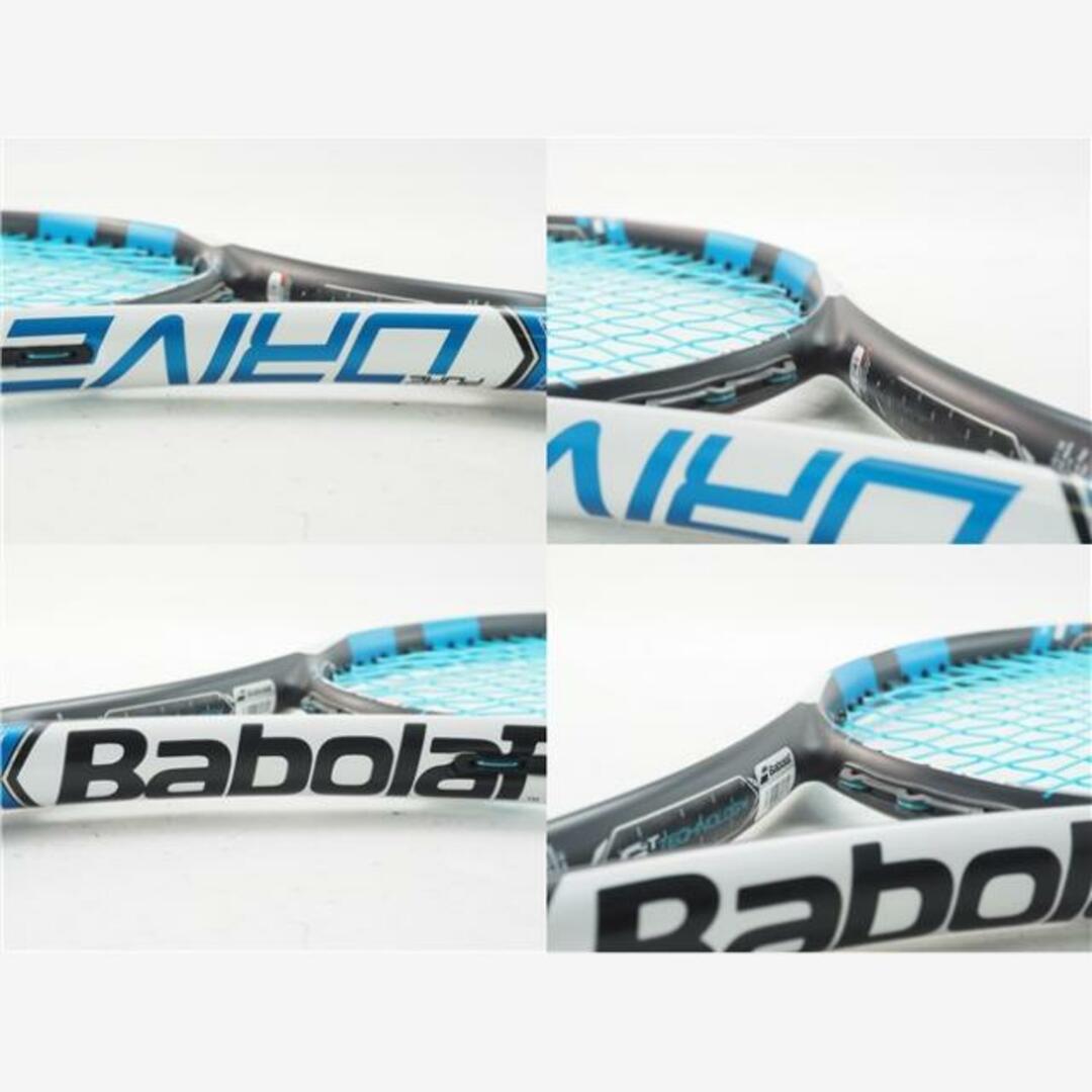 テニスラケット バボラ ピュア ドライブ チーム 2015年モデル【一部グロメット割れ有り】 (G2)BABOLAT PURE DRIVE TEAM 2015元グリップ交換済み付属品