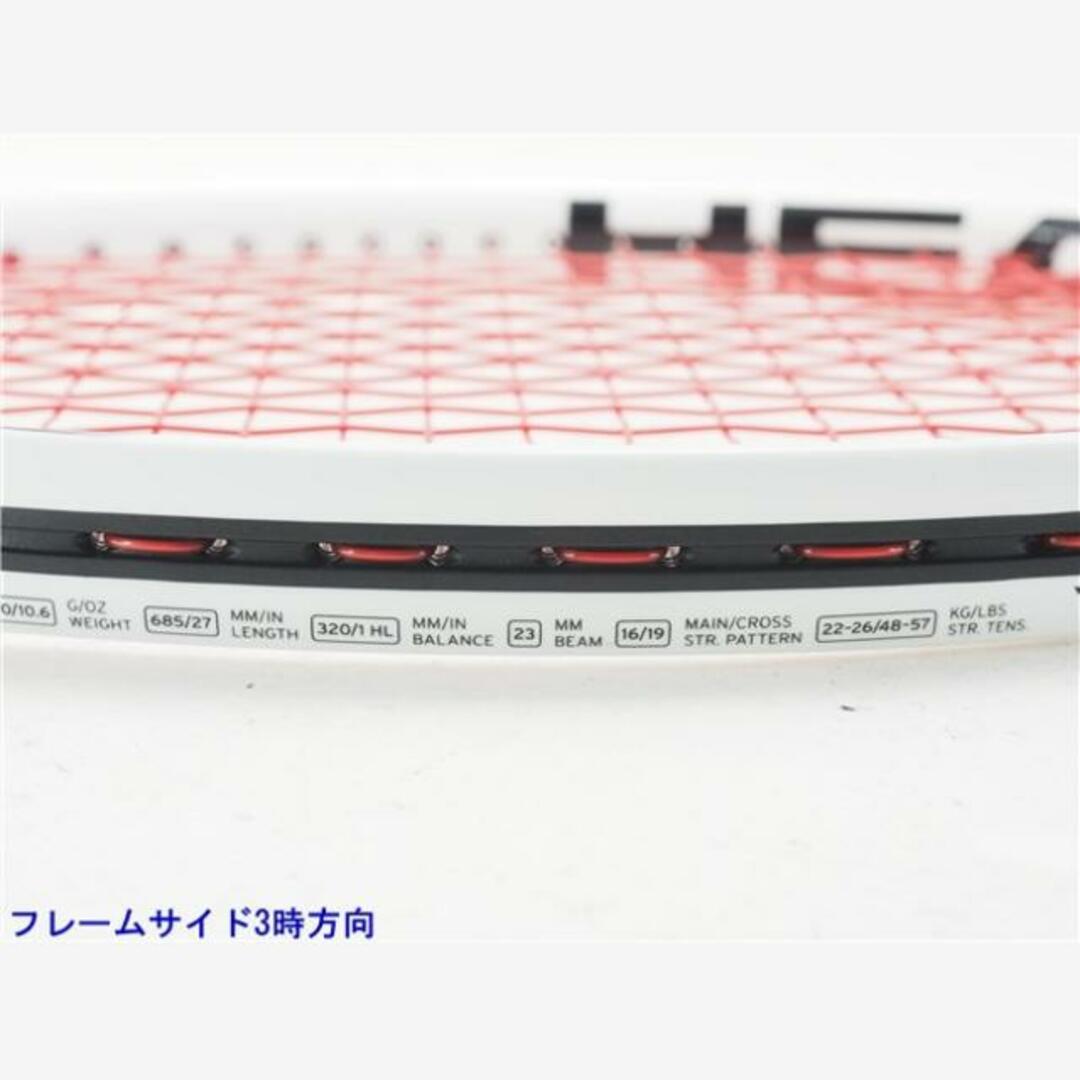 テニスラケット ヘッド グラフィン 360プラス スピード MP 2020年モデル (G3)HEAD GRAPHENE 360+ SPEED MP 2020