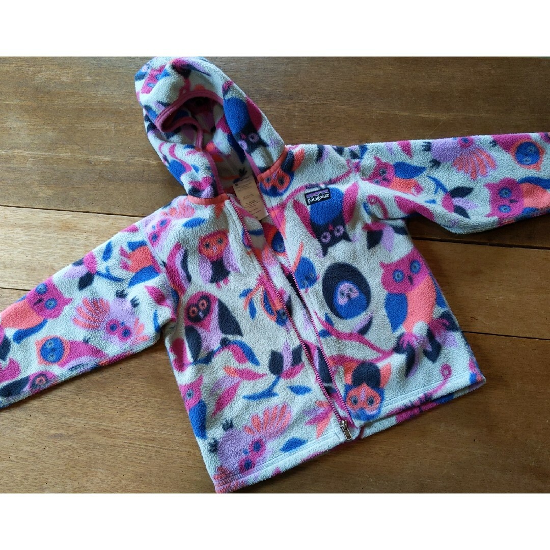 patagonia(パタゴニア)のPatagonia  パタゴニア キッズ フリースジャケット  3T キッズ/ベビー/マタニティのキッズ服女の子用(90cm~)(ジャケット/上着)の商品写真