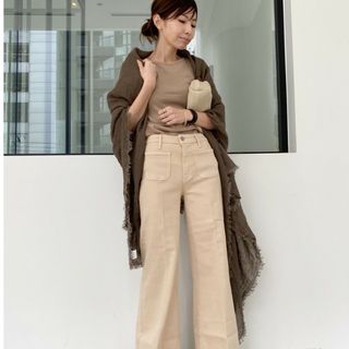 アパルトモンドゥーズィエムクラス(L'Appartement DEUXIEME CLASSE)の専用となりました　MAISON DE VACANES Linen Stole(ストール/パシュミナ)