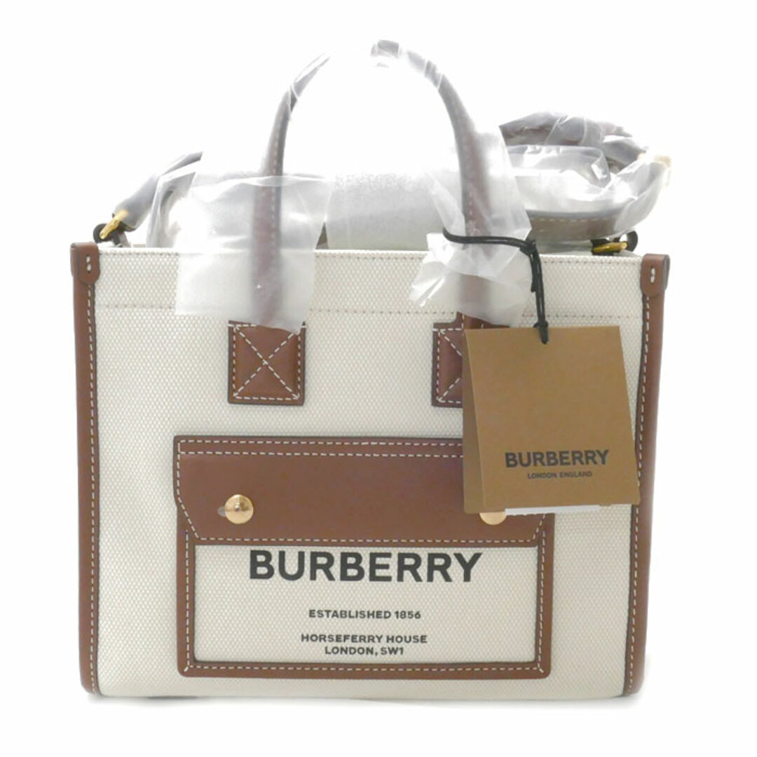 BURBERRY バーバリー ミニ フレヤ 2Wayショルダーバッグ ナチュラル/タン 80441431 レディース【未使用】【買取品】 |  フリマアプリ ラクマ