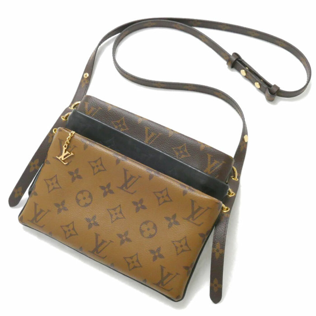 LOUIS VUITTON ルイ・ヴィトン ポシェット LV3 ショルダーバッグ モノグラム リバース M45412 PL2210×2　PL2220 レディース