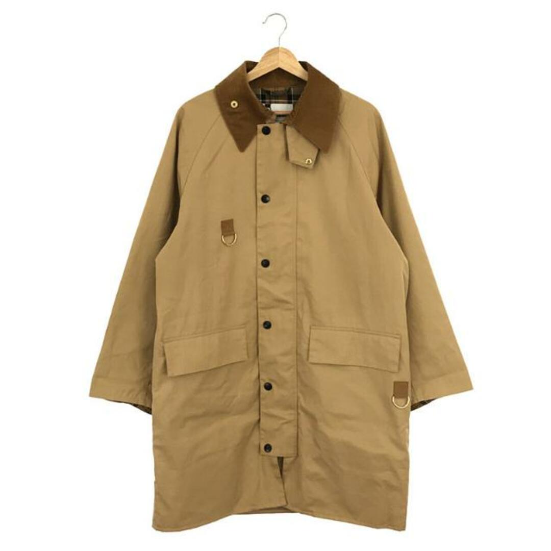 【美品】  Barbour / バブアー | 2023SS | × TRAVELCOUTURE EXCLUSIVE SPEY LONG ステンカラーコート | 36 | ベージュ | メンズ