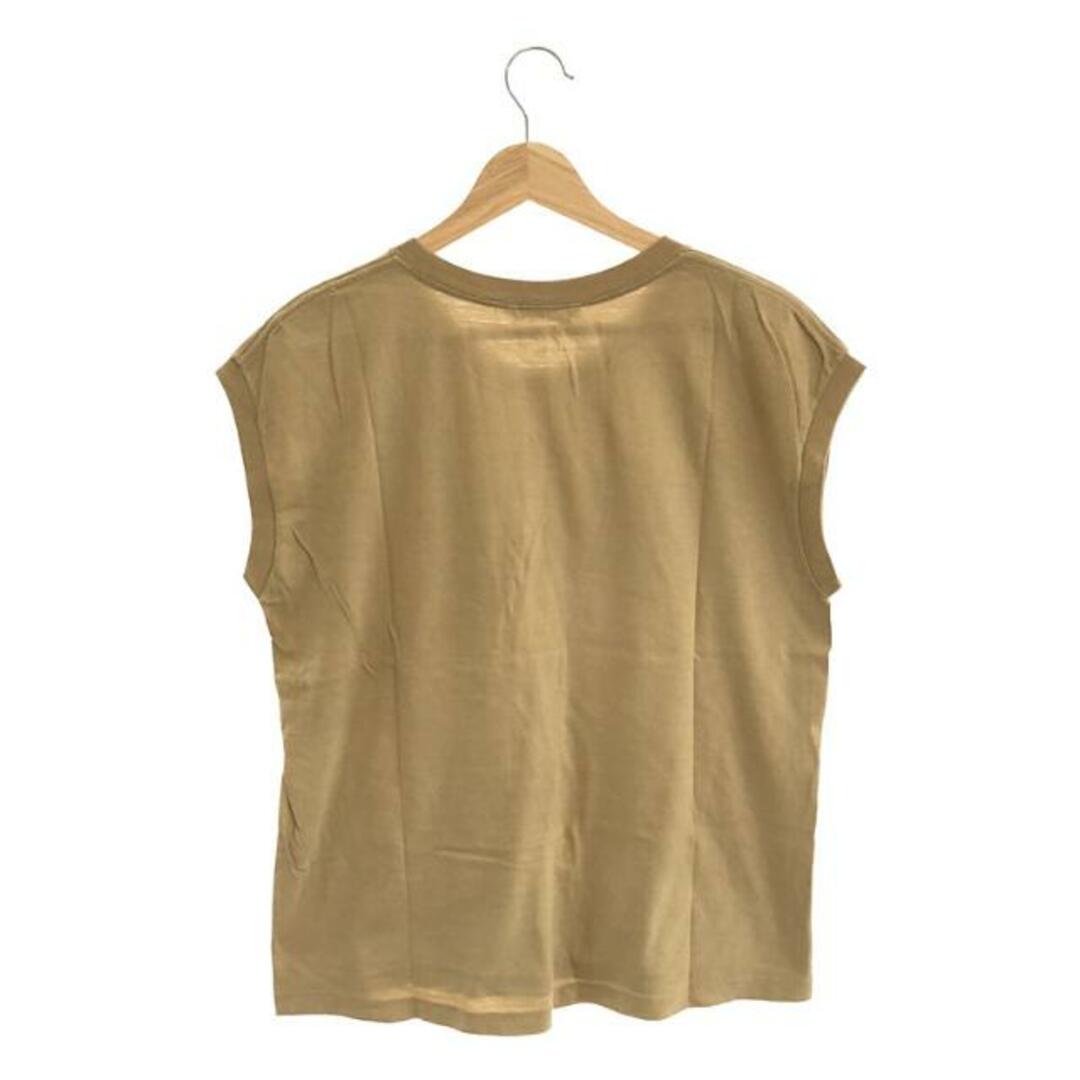 AURALEE / オーラリー | SEAMLESS CREW NECK SLEEVELESS / ノースリーブカットソー | 0 | ベージュ | レディース 3