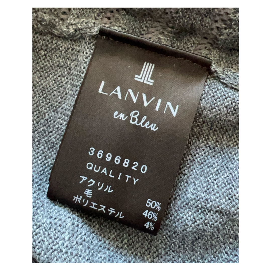 LANVIN en Bleu(ランバンオンブルー)の最終sale⭐︎新品未使用✩︎ランバンオンブルー❤︎ニット プルオーバー レディースのトップス(ニット/セーター)の商品写真