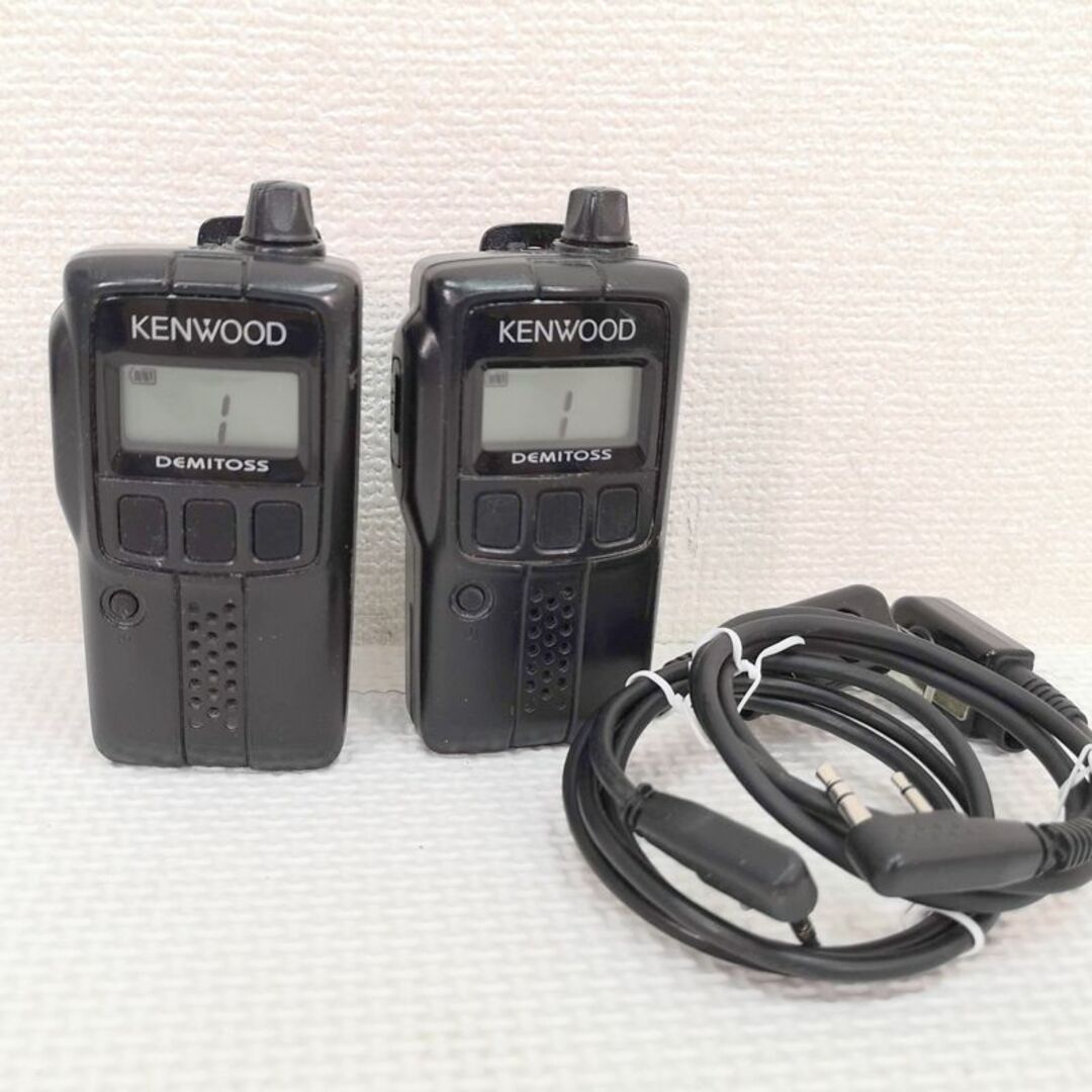 KENWOOD(ケンウッド)のKENWOOD 特定小電力トランシーバー UBZ-EA20R 2台セット エンタメ/ホビーのテーブルゲーム/ホビー(アマチュア無線)の商品写真