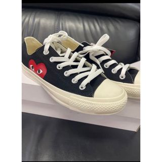 コムデギャルソン(COMME des GARCONS)の新品　プレイ×コンバース COMME des GARCONS PLAY 24cm(スニーカー)