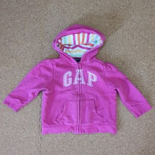 ベビーギャップ(babyGAP)のbabyGAP ベビー服 パーカー 80サイズ キッズ子供 トップス スウェット(トレーナー)