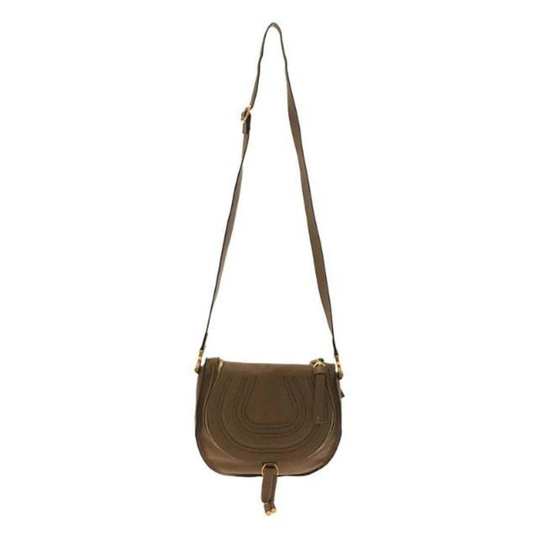 【美品】  Chloe / クロエ | マーシー レザー ショルダーバッグ | ベージュ | レディース