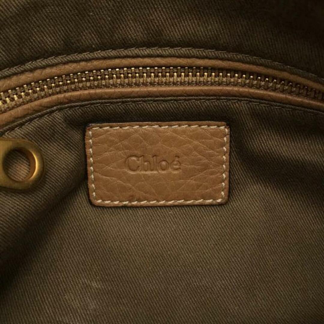 【美品】  Chloe / クロエ | マーシー レザー ショルダーバッグ | ベージュ | レディース 5