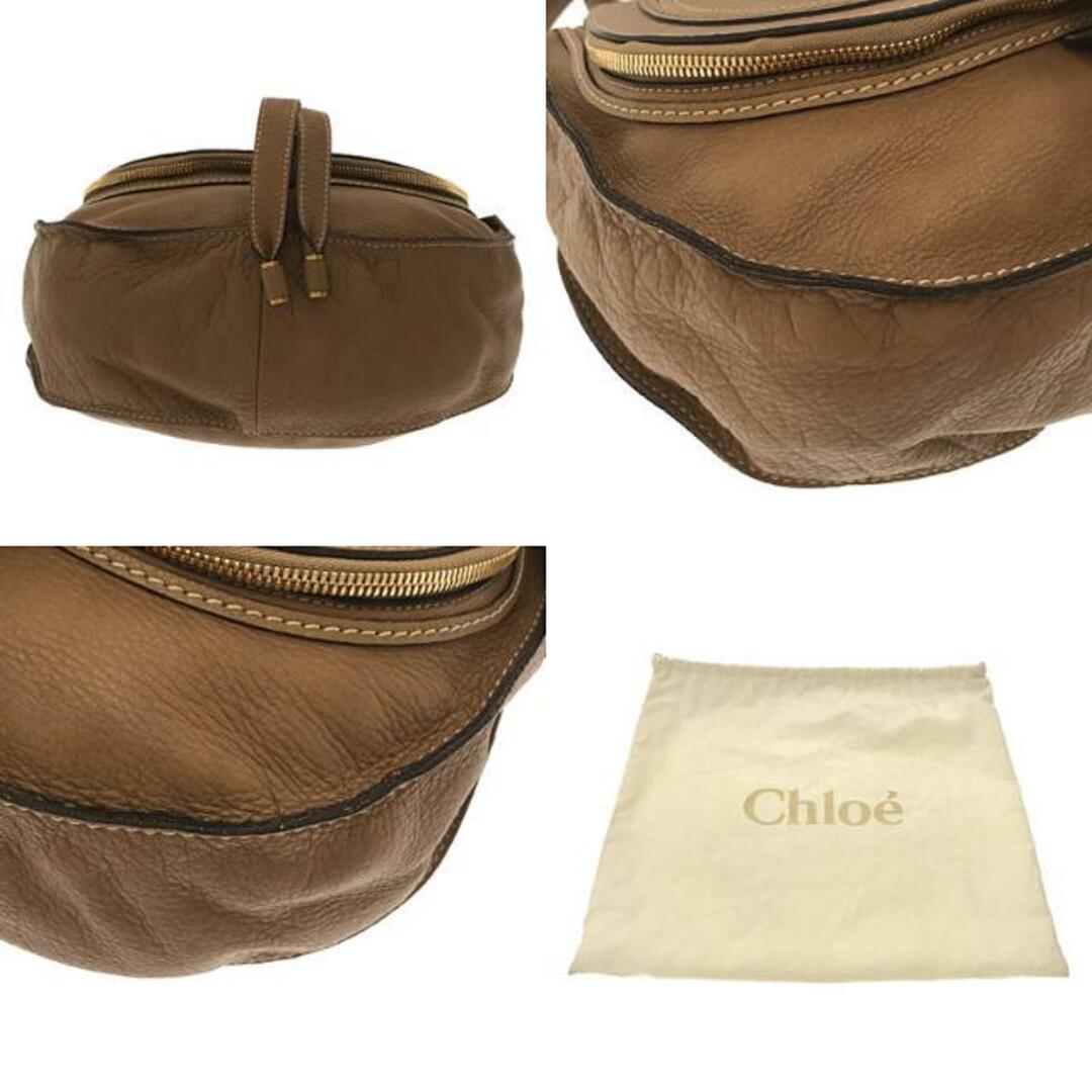 【美品】  Chloe / クロエ | マーシー レザー ショルダーバッグ | ベージュ | レディース