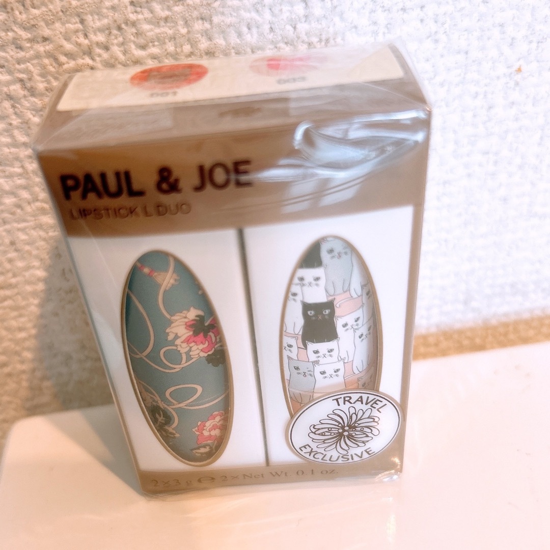 PAUL & JOE(ポールアンドジョー)のPAUL&JOE LIPSTICK JAL機内販売　ポールアンドジョー  リップ コスメ/美容のスキンケア/基礎化粧品(リップケア/リップクリーム)の商品写真